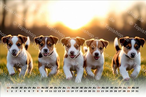 Kalender Süße Hundewelpen 2026