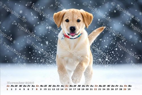 Kalender Süße Hundewelpen 2026